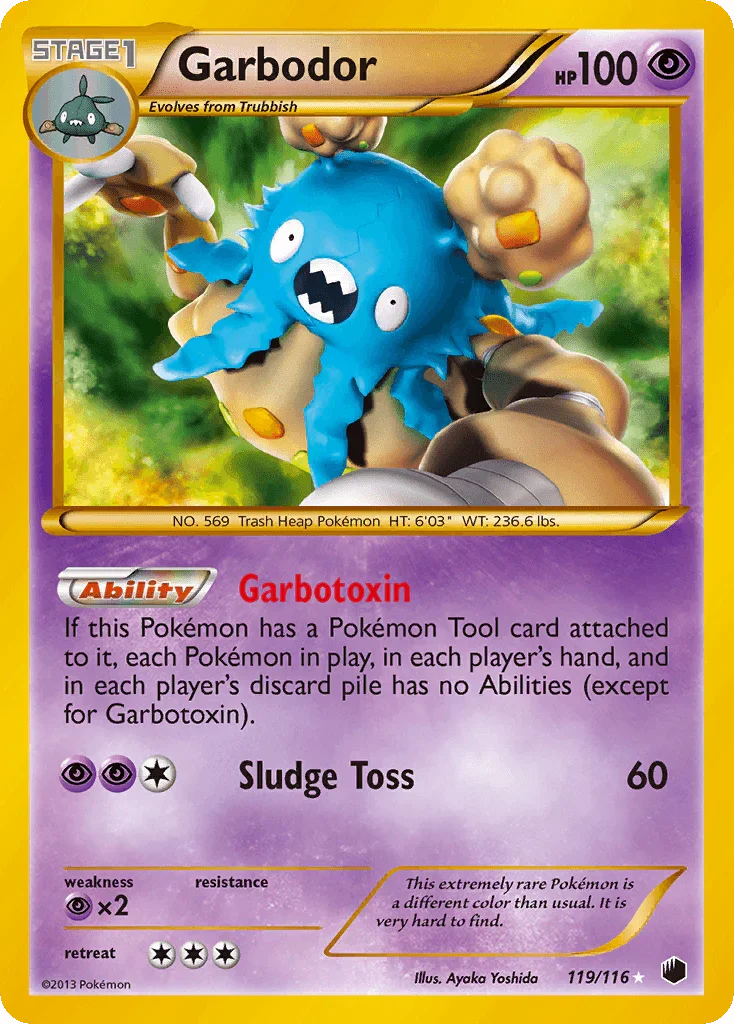 Garbodor (119/116) [Black & White: Plasma Freeze]