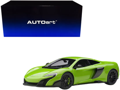 Mclaren 675LT Napier Green with Black Wheels 1/18 Model Car by Autoart  free shipping USA