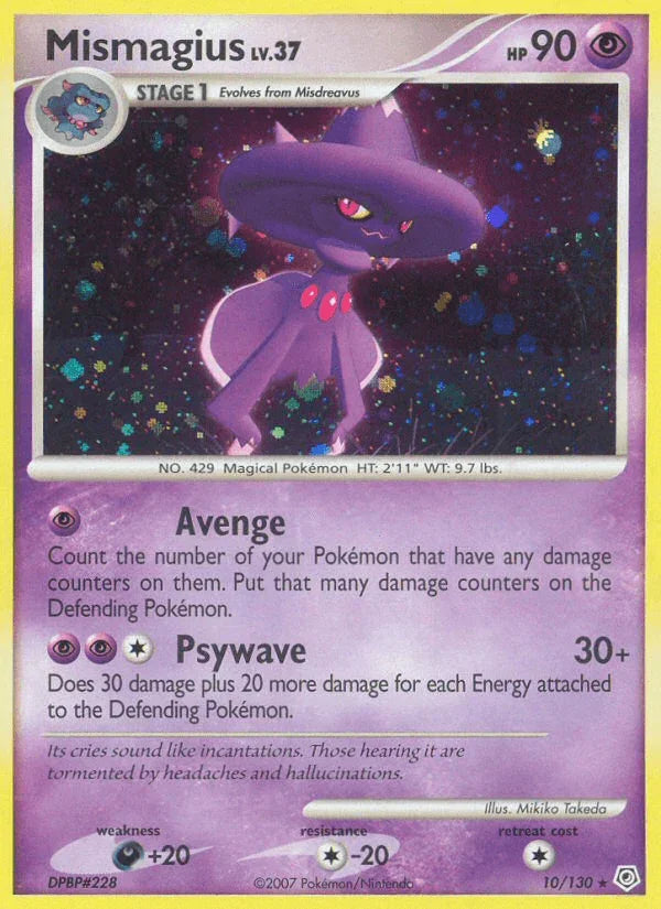 Mismagius (10/130) [Diamond & Pearl: Base Set]