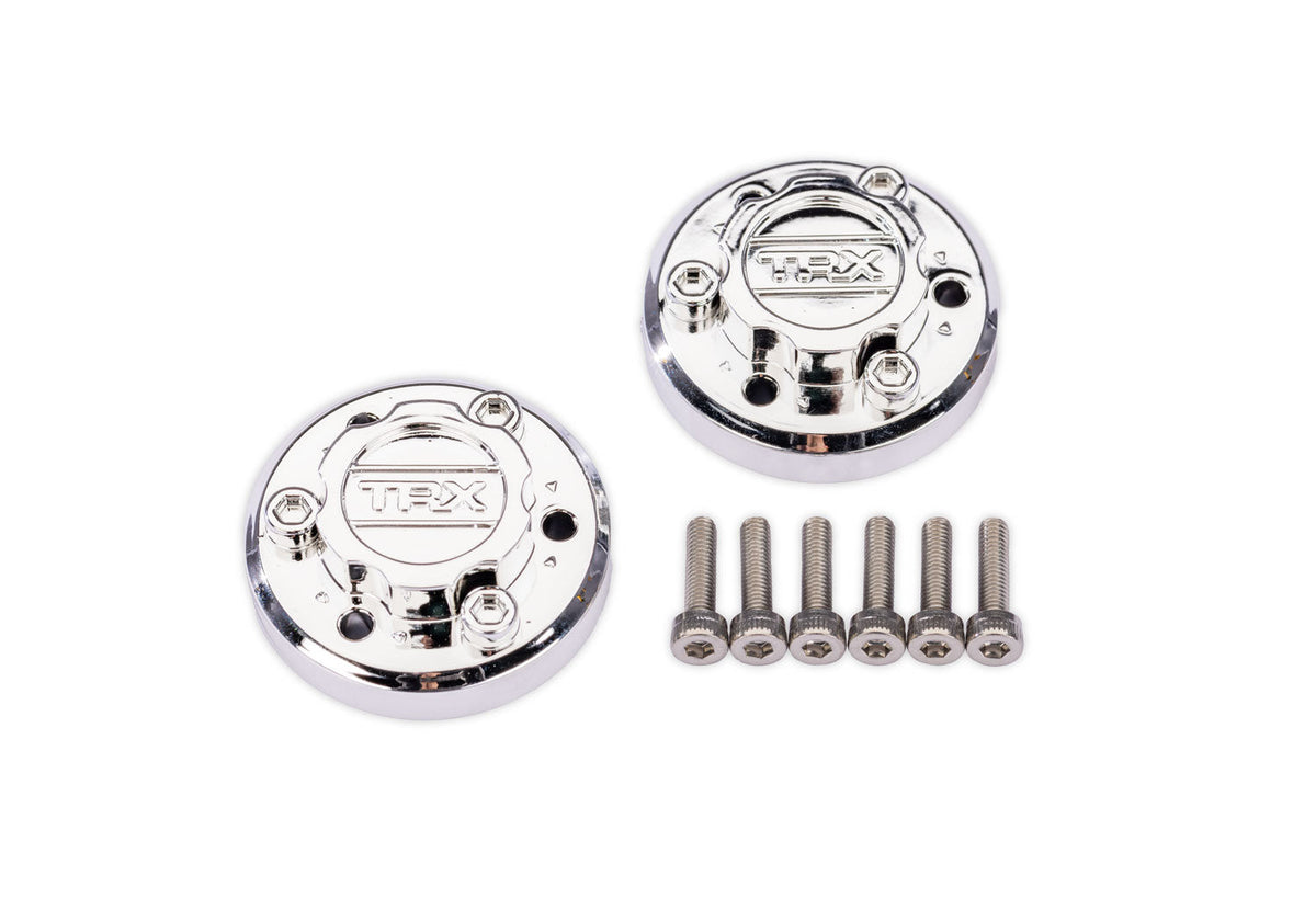 Traxxas 7625 X-Truck Chrome Center Caps