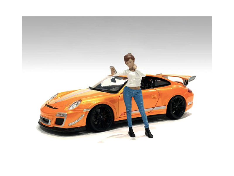 "Car Meet 1" Figurine I for 1/18 Scale Models by American Diorama  free shipping USA