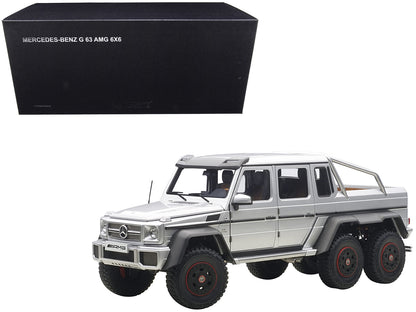 Mercedes G63 AMG 6X6 Silver 1/18 Model Car by Autoart  free shipping USA