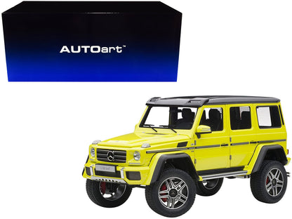 Mercedes Benz G500 4X4 2 Electric Beam/ Yellow 1/18 Model Car by Autoart  free shipping USA