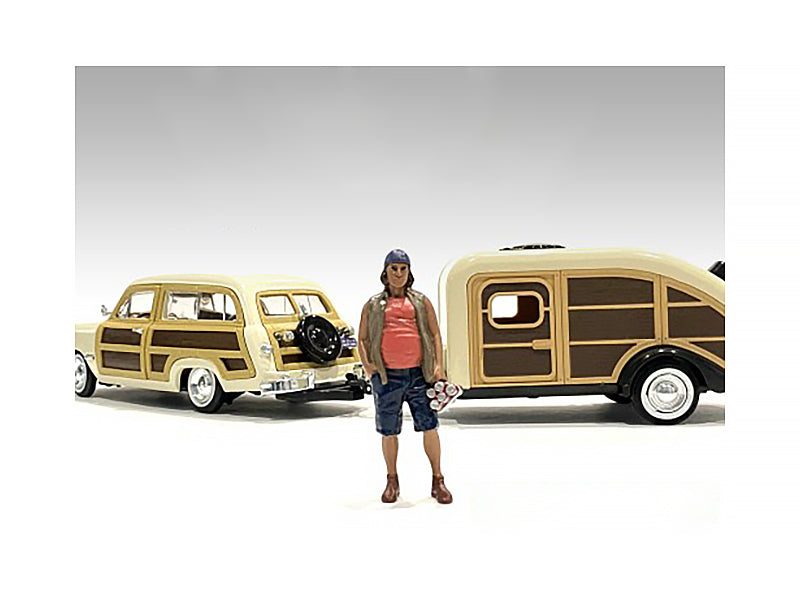 "Campers" Figure 2 for 1/18 Scale Models by American Diorama  free shipping USA