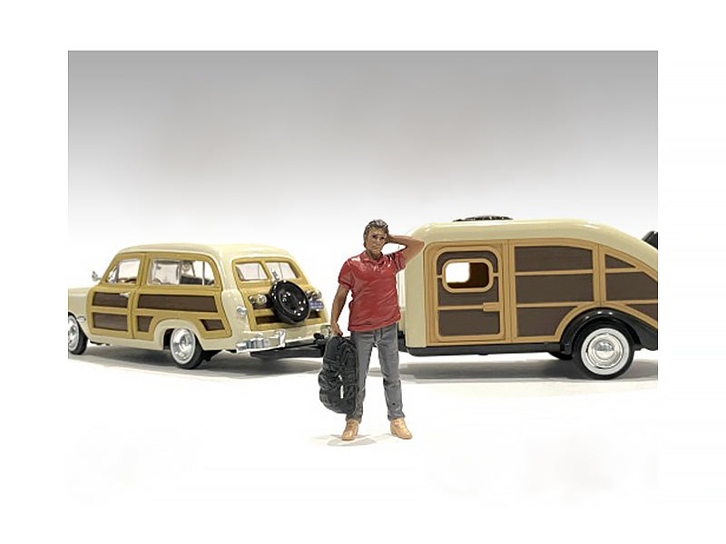 "Campers" Figure 4 for 1/18 Scale Models by American Diorama  free shipping USA