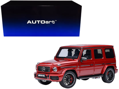 2019 Mercedes-Benz AMG G63 Cardinal Red Metallic 1/18 Model Car by Autoart  free shipping USA