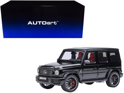 2019 Mercedes-Benz AMG G63 Black with Red Interior 1/18 Model Car by Autoart  free shipping USA