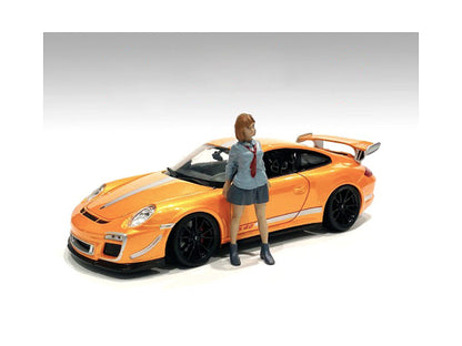 "Car Meet 1" Figurine V for 1/24 Scale Models by American Diorama  free shipping USA