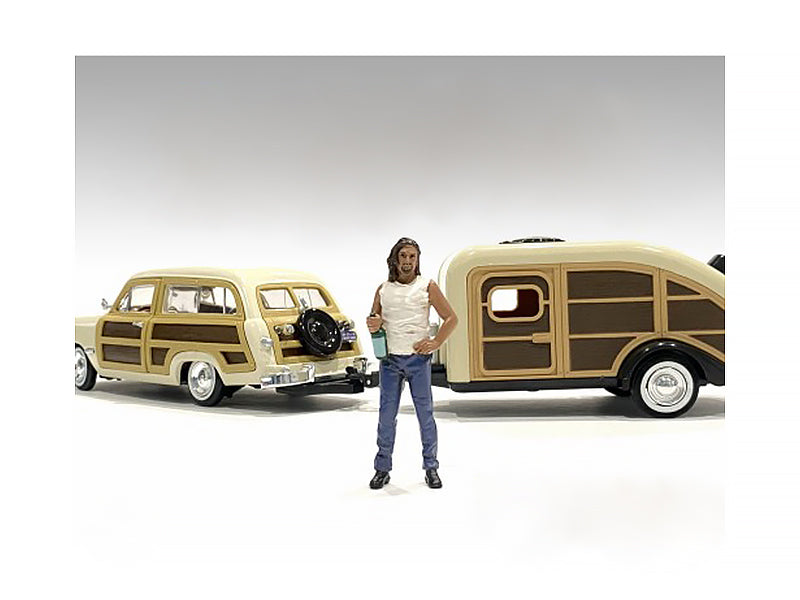 "Campers" Figure 3 for 1/24 Scale Models by American Diorama  free shipping USA