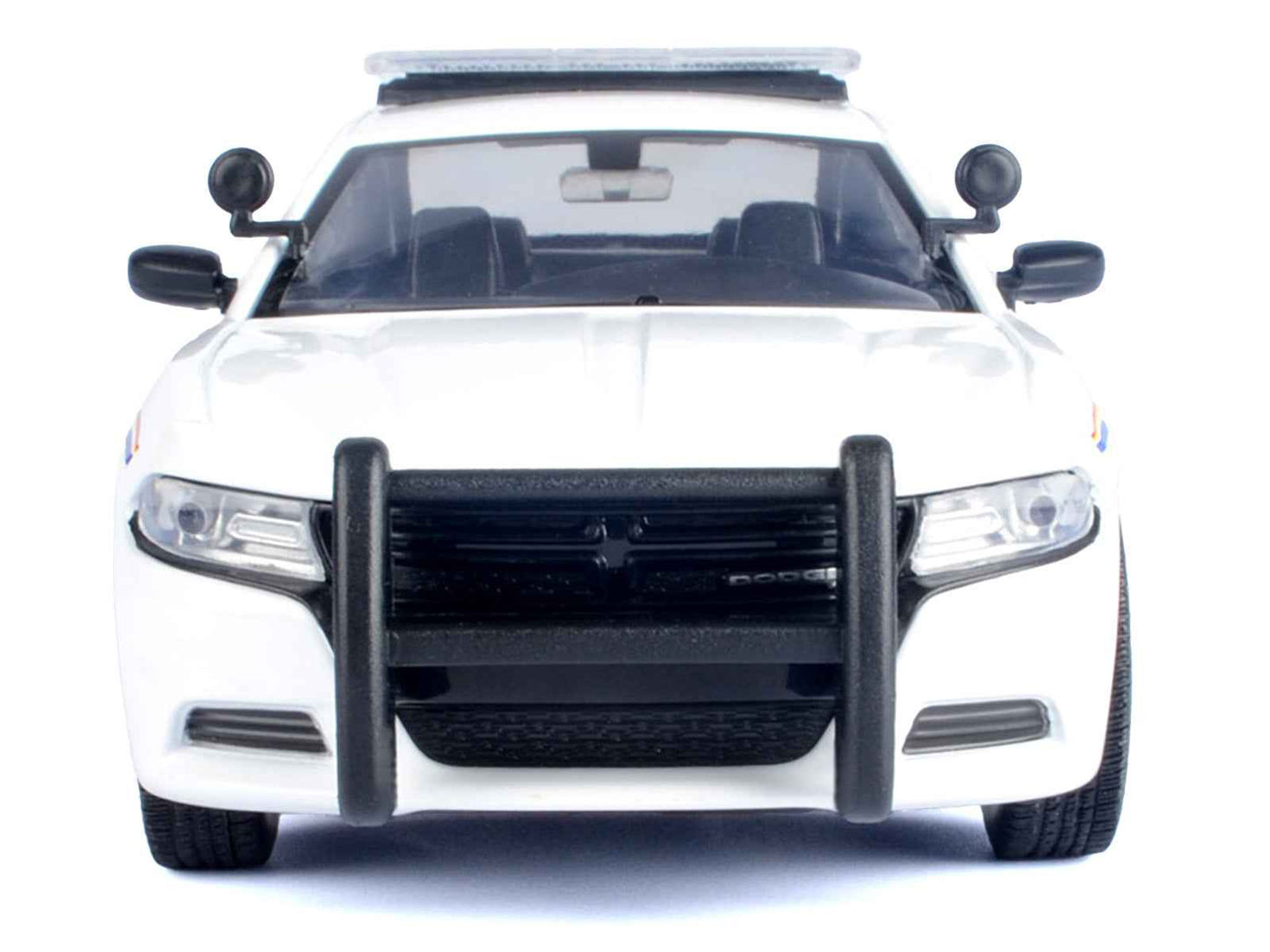 2023 Dodge Charger Pursuit Police Car "RCMP (Royal Canadian Mounted Police)" White "Law Enforcement and Public Service" Series 1/24 Diecast Model Car by Motormax