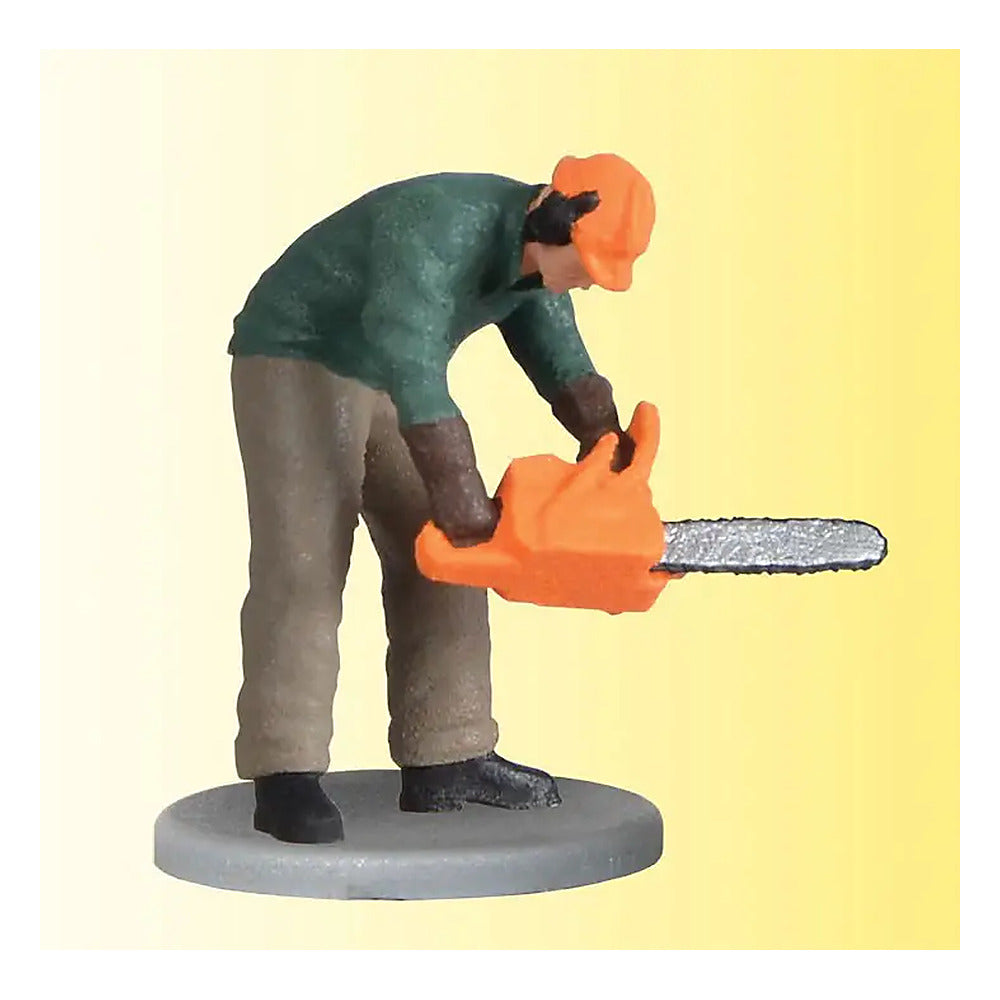 Viessmann 1548 HO Scale Animated Lumberjack w/Moving Chainsaw