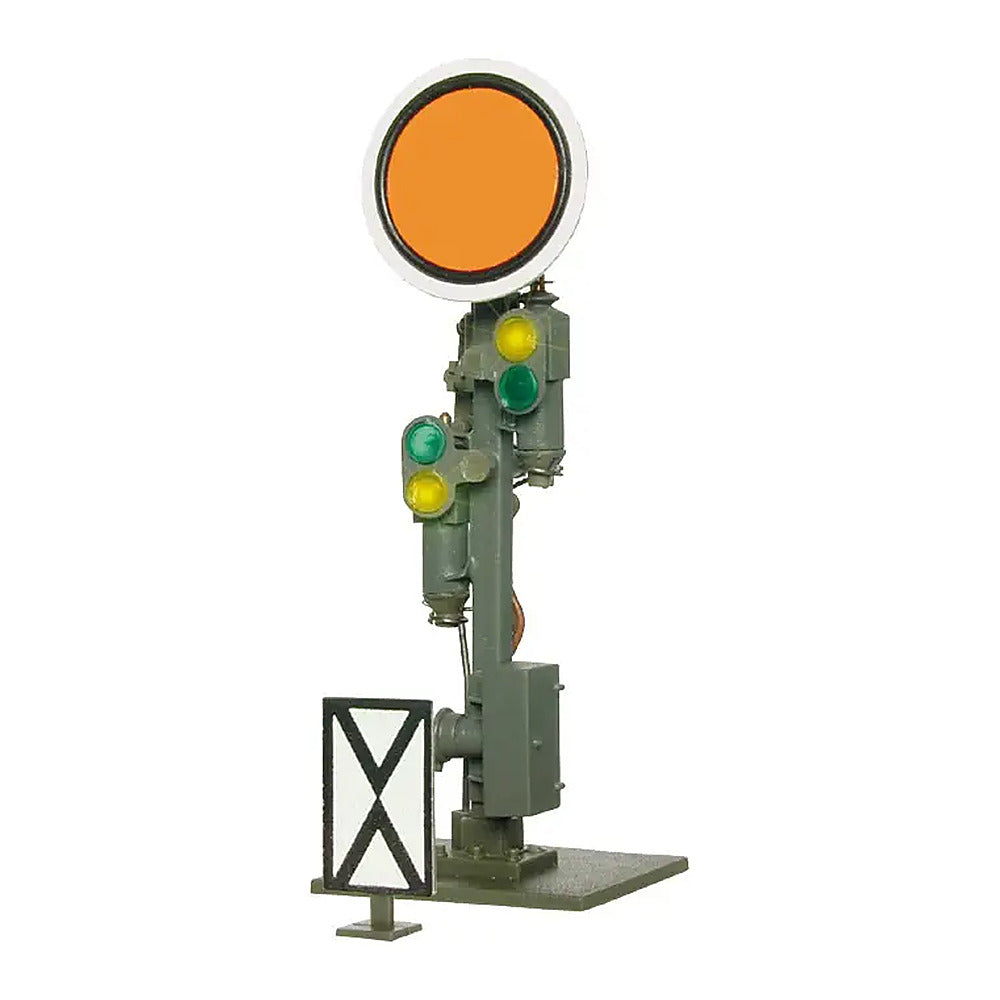 Viessmann 4509 HO Scale Operating European-Style Movable-Disc Semaphore Signal