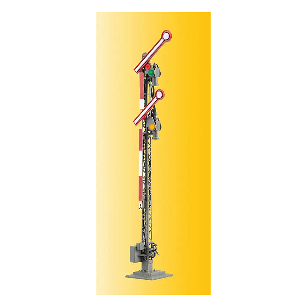 Viessmann 4702 HO Scale Double-Arm Semaphore Home Signal w/Digital/DCC Decoder
