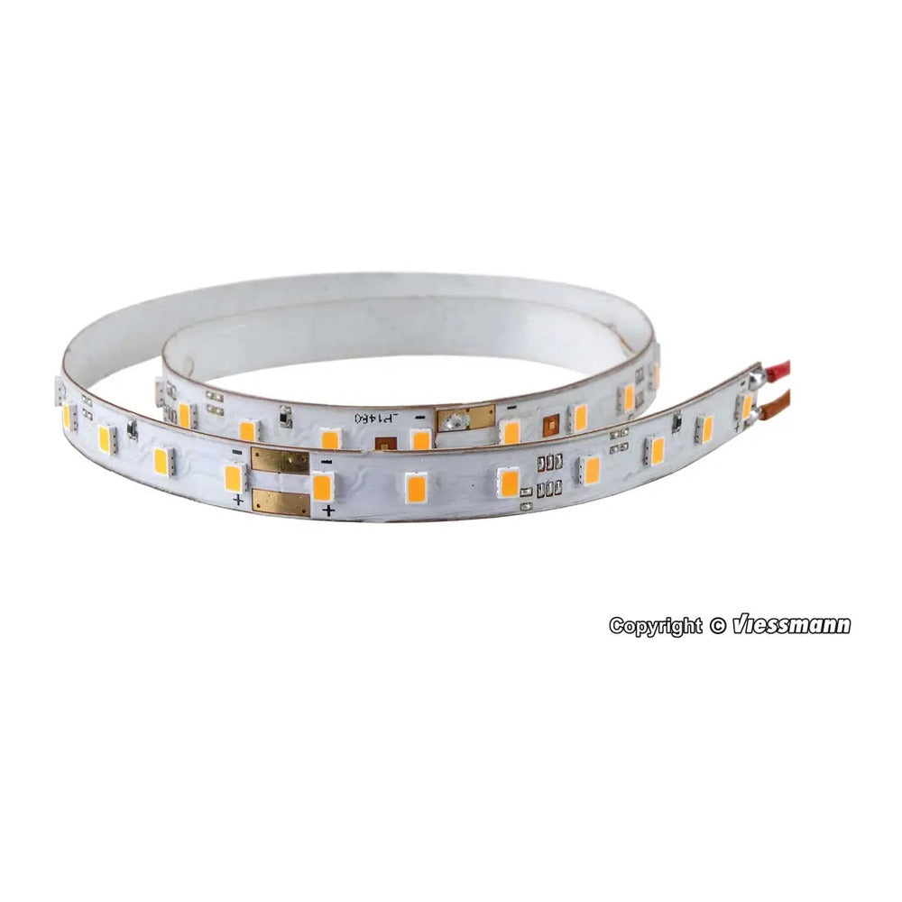 Viessmann 5086 All Scale Self-Adhesive 24V LED Light Strips with Resistors 5/16"