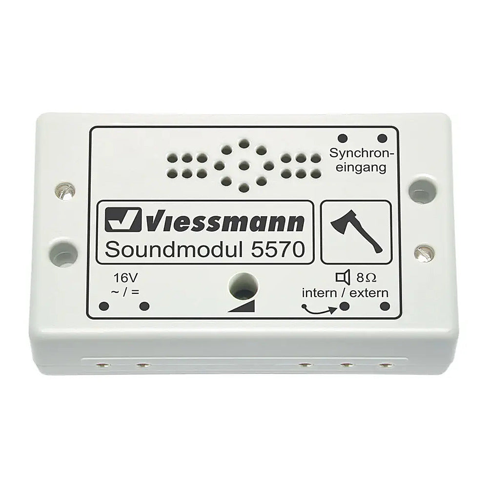 Viessmann 5570 All Scale Sound Module w/Speaker -- Wood Chopper