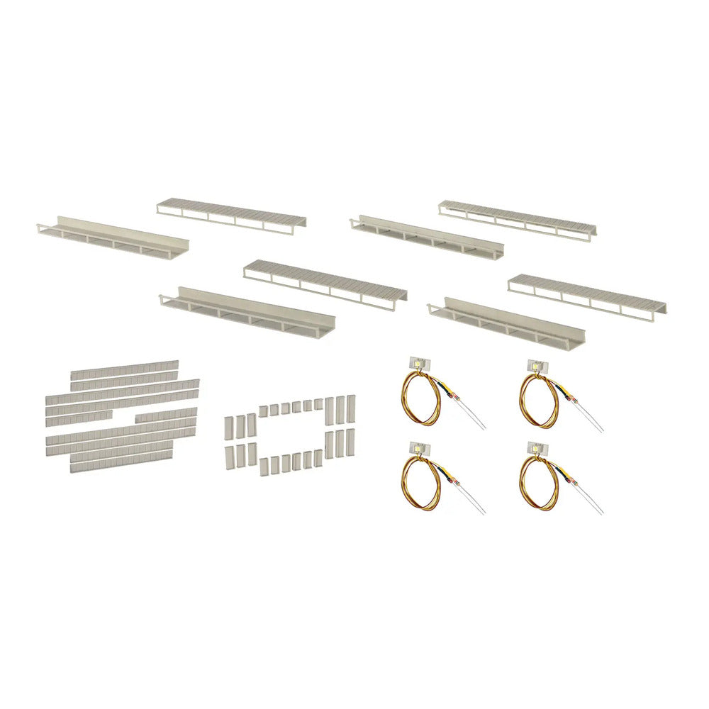 Viessmann 6045 HO Scale Floor-Mount Interior Light Starter Set