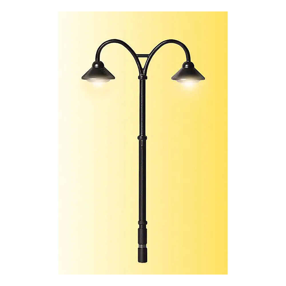 Viessmann 6409 N Scale Baden-Baden Double Platform Lamp -- 1-5/8" 4.1cm Tall