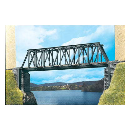 Vollmer 47801 N Scale Box Girder Bridge - Kit -- 8-7/8 x 1-5/8" 22.5 x 4cm