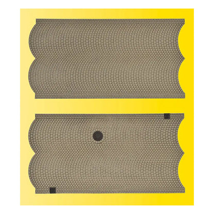 Vollmer 48240 HO Scale Cobblestone Street Sections --(3)
