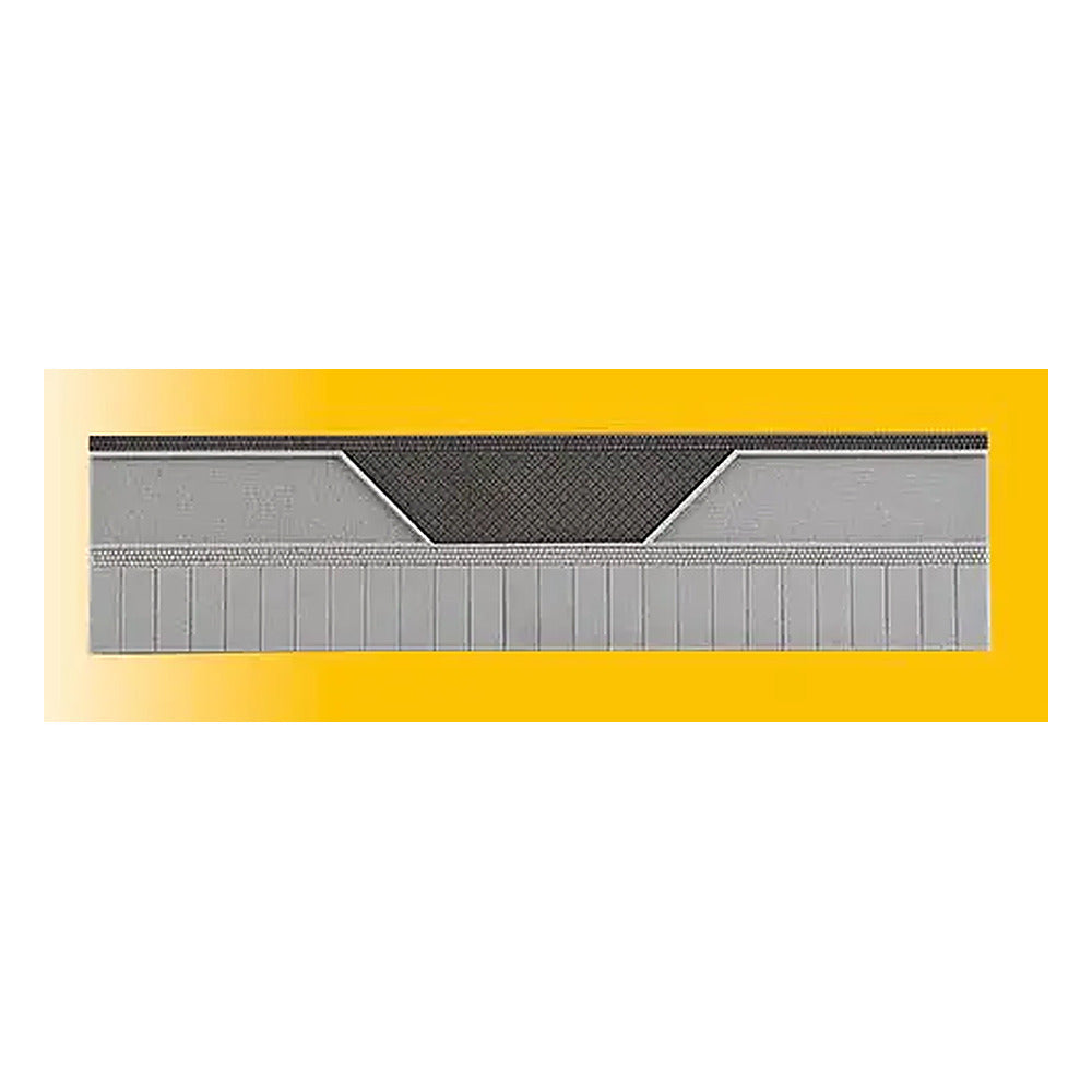 Vollmer 48250 HO Scale Street Curb w/Inset Parking Space - Stone Art