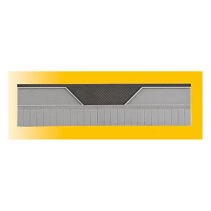 Vollmer 48250 HO Scale Street Curb w/Inset Parking Space - Stone Art