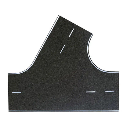 Vollmer 48262 HO Scale Weathered Asphalt Street 60-Degree Intersection