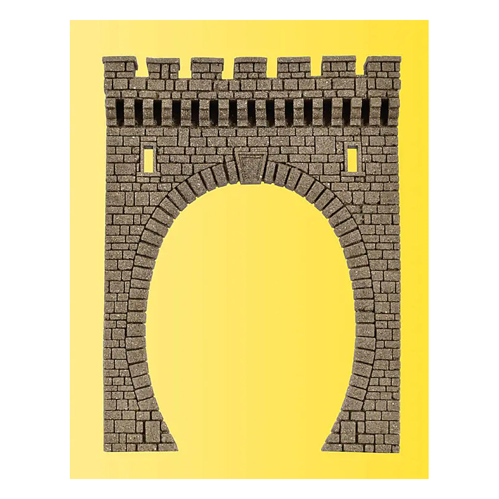 Vollmer 48600 N Scale Single-Track Tunnel Portal -- 2-1/8 x 2-13/16" 5.4 x 7.2cm