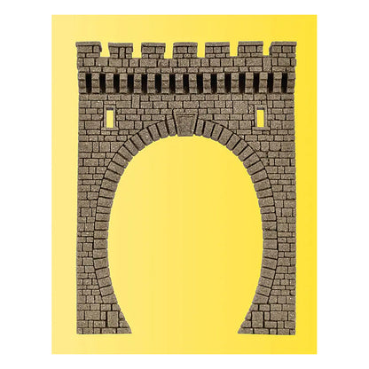 Vollmer 48600 N Scale Single-Track Tunnel Portal -- 2-1/8 x 2-13/16" 5.4 x 7.2cm