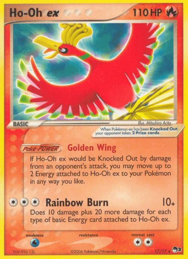 Ho-Oh ex (17/17) (Holo) [POP Series 3]