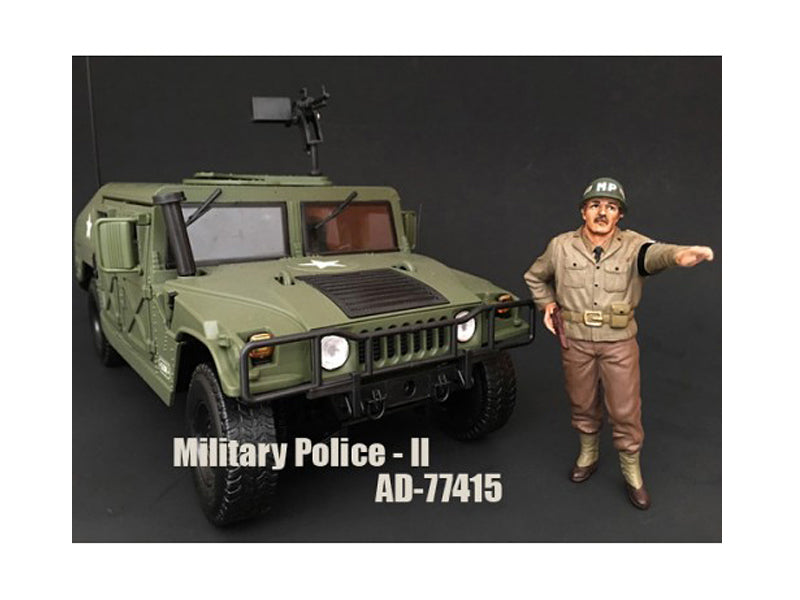 WWII Military Police Figure II For 1:18 Scale Models by American Diorama  free shipping USA