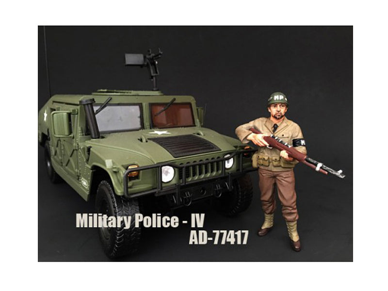 WWII Military Police Figure IV For 1:18 Scale Models by American Diorama  free shipping USA