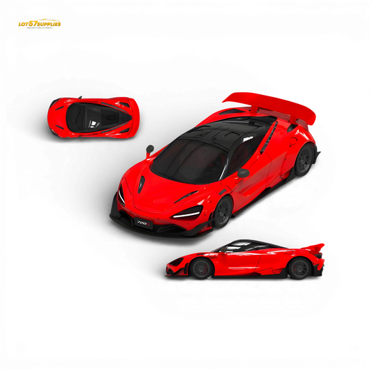 SUPCAR McLaren 720S Red 1:64
