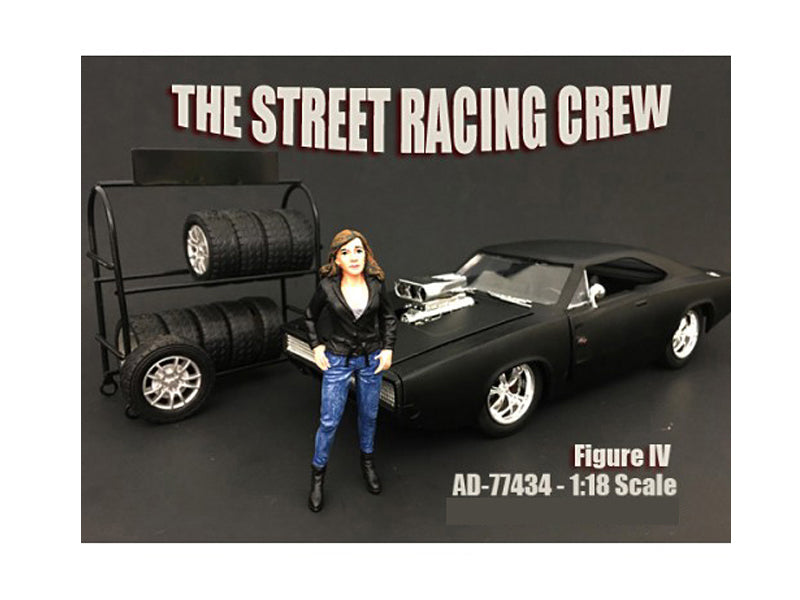 The Street Racing Crew Figure IV For 1:18 Scale Models by American Diorama  free shipping USA