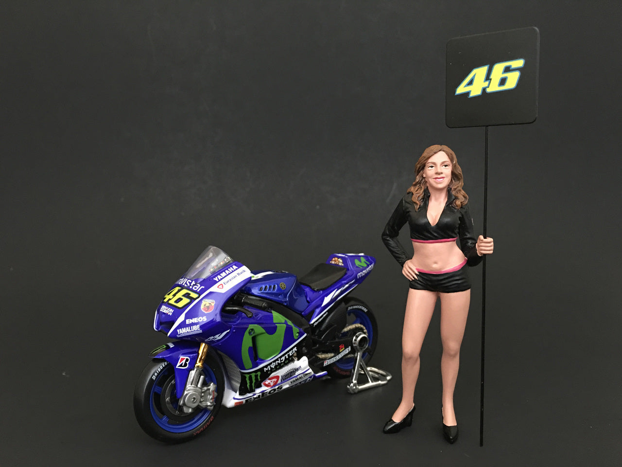 Paddock Girl Figure For 1:24 Scale Models by American Diorama  free shipping USA