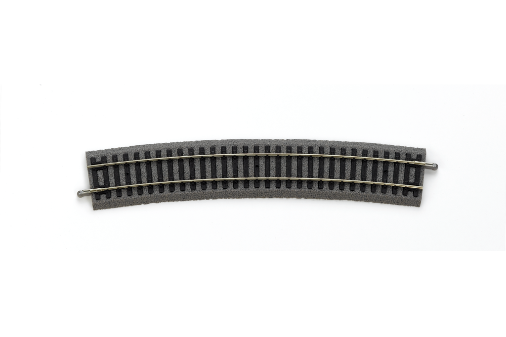 Piko 55419 HO Scale Roadbed Curved Track R9/15, Box of 6