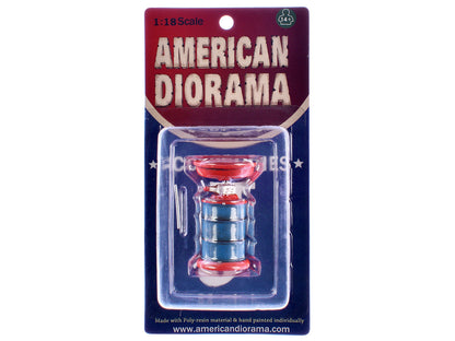 Portable Waste Oil Drain Tank for 1/18 Scale Models by American Diorama  free shipping USA