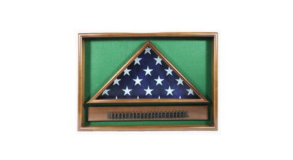 Police/Fire Retirement shadow box