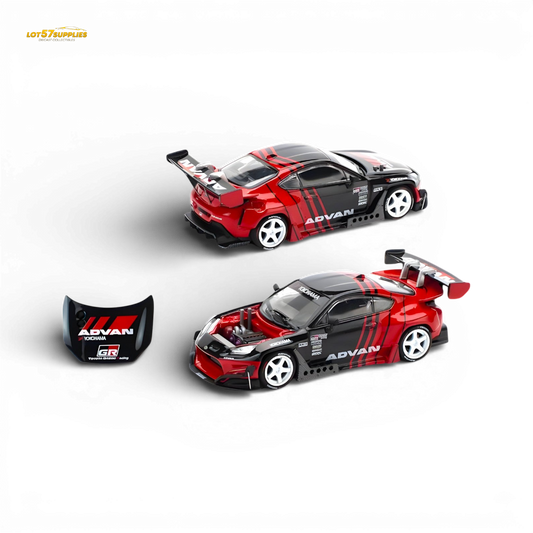 PopRace PANDEM GR86 ADVAN 1:64