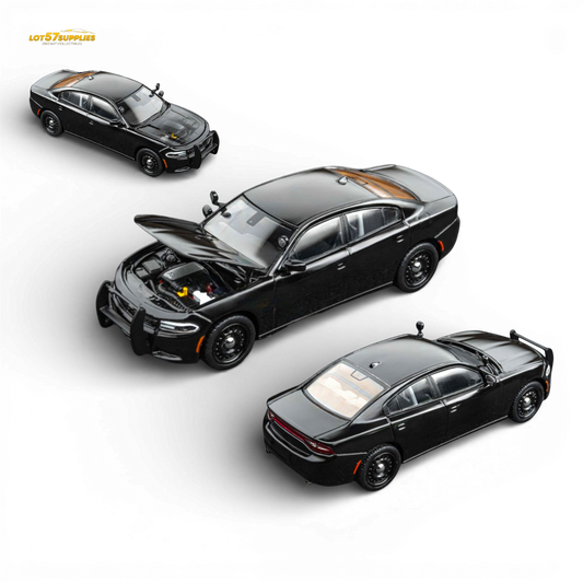Elite Collectibles Dodge Warhorse Police Interceptor Black 1:64