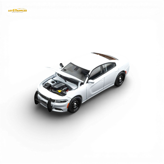 Elite Collectibles Dodge Warhorse Police Interceptor White 1:64