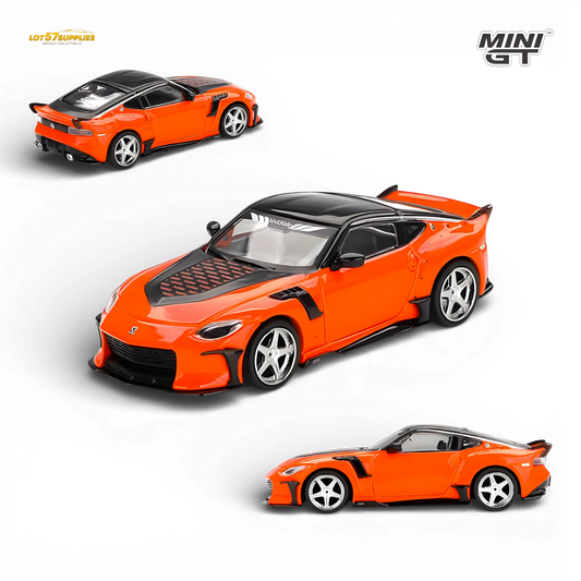 Mini GT Nissan Z VeilSide FFZ400 Orange 1:64