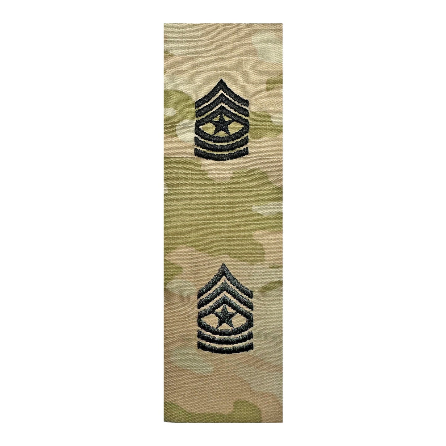 U.S. Army E9 Sergeant Major OCP Sew-on for Cap “Only” (pair)