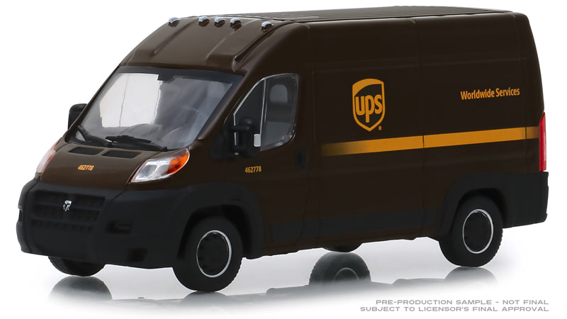 Greenlight 86156 1/43 Scale Ups - Dodge Ram Promaster 2500 High Roof