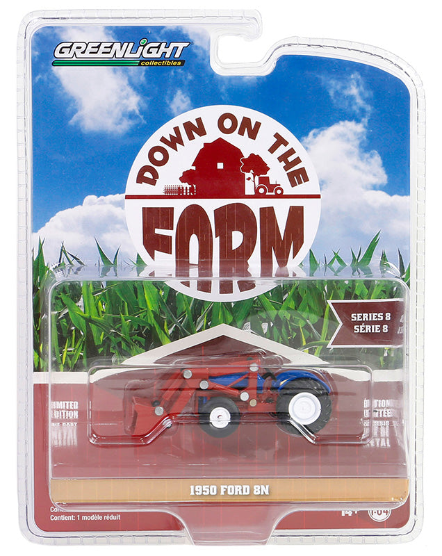 Greenlight 48080-A 1/64 1950 Ford 8N Tractor with Front Loader