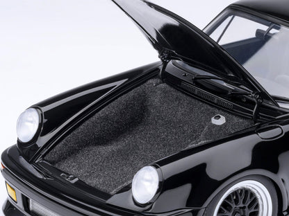 Porsche 911 (930) Turbo "Blackbird" Black "Wangan Midnight - Comic #1 Version" Manga 1/18 Model Car by Autoart