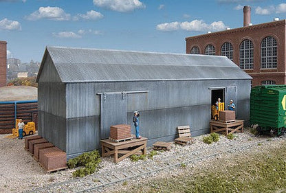 Walthers Cornerstone 4101 HO Brickworks Storage Building Kit