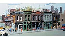 Walthers Cornerstone 933-3028 HO Merchant's Row I Structure Kit