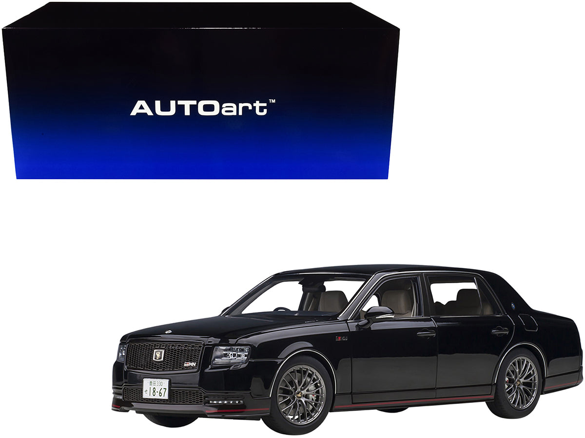 Toyota Century GRMN RHD (Right Hand Drive) Black 1/18 Model Car by Autoart  free shipping USA