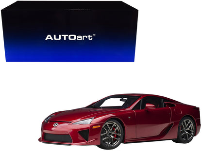 Lexus LFA Pearl Red Metallic 1/18 Model Car by Autoart  free shipping USA
