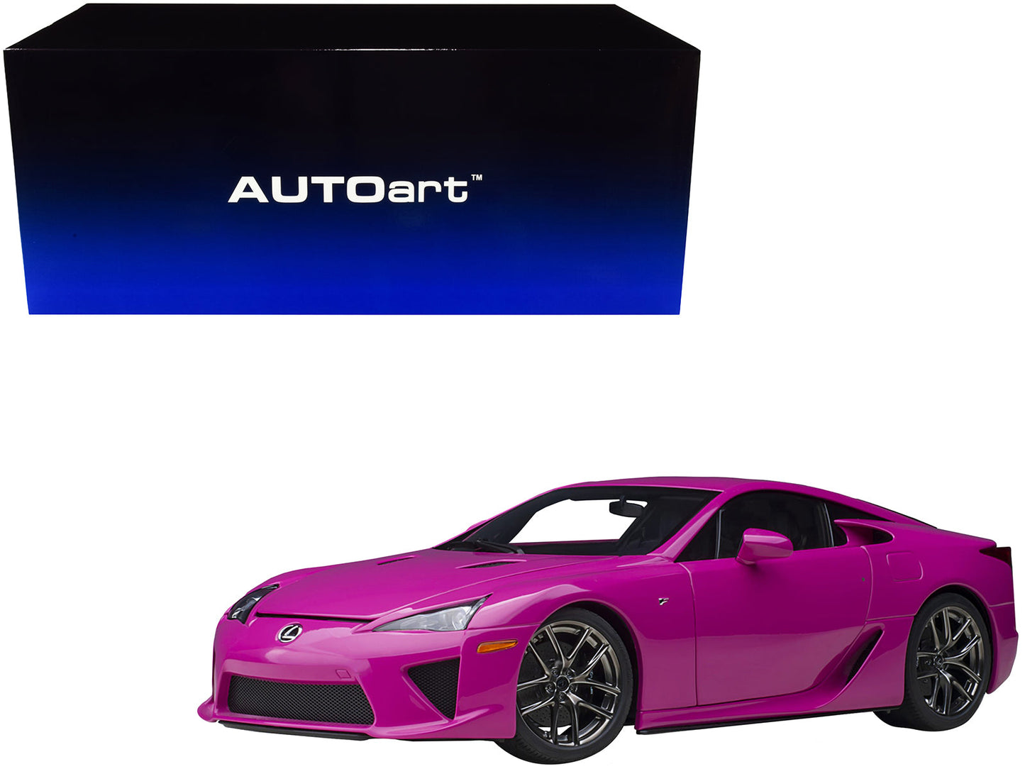 Lexus LFA Passionate Pink 1/18 Model Car by Autoart  free shipping USA